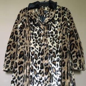 TOPSHOP | Iconic Leopard Coat